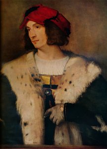 Man in a Red Cap by Tiziano Vecelli