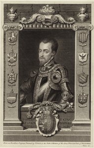 Portrait of King Philip II of Spain by Tiziano Vecelli