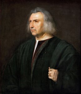 Portrait of the Physician Gian Giacomo Bartolotti da Parma by Tiziano Vecelli