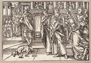 The Roman Women Demand the Repeal of the Lex Oppia Law by Tobias Stimmer