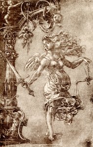 Justitia by Tobias Stimmer
