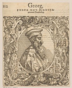 Portrait of Skanderbeg by Tobias Stimmer
