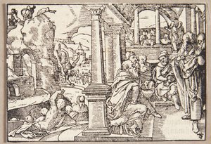 Spurius Cassius Thrown from a Cliff
