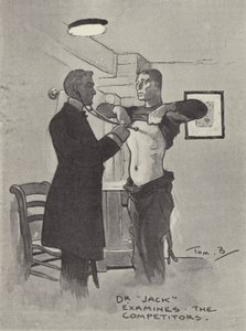 Dr. Jack Examines the Competitors by Tom Browne