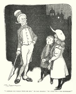"I Suppose You Would Think Me Mad," He Said Sharply, "If I Told You I Was Bluebeard?" by Tom Browne