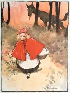Scene from Little Red Riding Hood, 1900