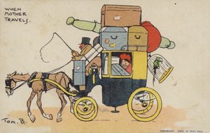 When mother travels by Tom Browne