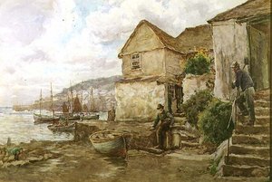 At Newlyn by Tom Clough