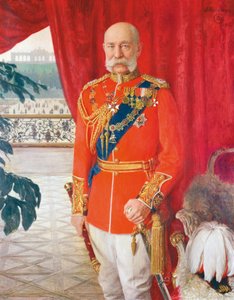 Emperor Franz Joseph I in the Gala Uniform of a British Field Marshal