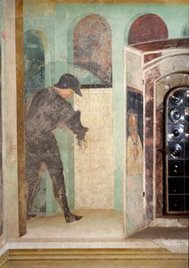 Life of John the Baptist: A Guard by Tommaso Masolino da Panicale