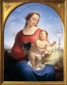 Our Lady of the Rosary by Tommaso Minardi