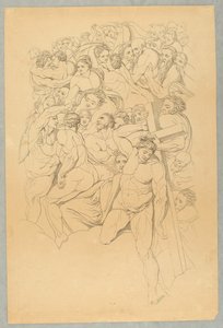 Plate, from The Last Judgment by Tommaso Piroli