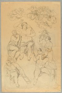 Plate, from Le Jugement Universal by Tommaso Piroli