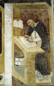 Cardinal Hugues de Provence - The Oldest Known Portrait of a Character Wearing Lorgnons by Tommaso da Modena Barisino or Rabisino