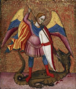 Archangel Saint Michael by Tommaso del (fl.1377–1392) Mazza
