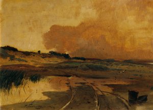 Evening in the Moor by Toni von Stadler