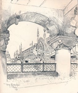 Colonnade Near the Pont des Invalides