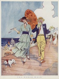 Couple on the Boardwalk, Bored of Each Other