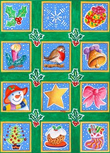 12 Squares for Christmas by Tony Todd