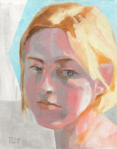 Blonde Woman Portrait