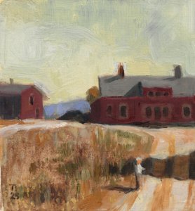 Rustic Farm Landscape by Tore Bahnson