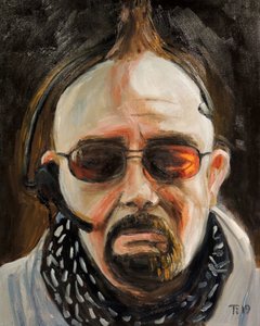 Serious Man Portrait