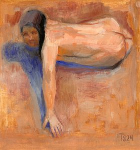 Woman in Warm Repose by Tore Bahnson