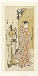Actor Iwai Hanshiro IV in Daily Life by Torii Kiyonaga
