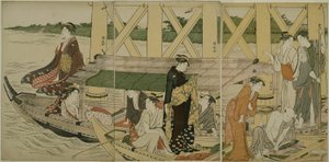 Pleasure Boats below Azuma Bridge