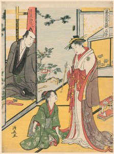 Scene at the Daifukuya, from the series 