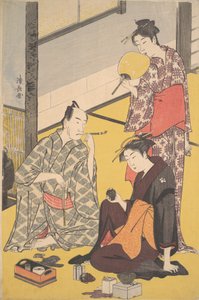 The Kabuki Actor Matsumoto Koshiro IV by Torii Kiyonaga