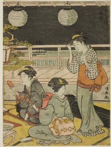 The Seventh Month, from the series "Twelve Months in the South" by Torii Kiyonaga