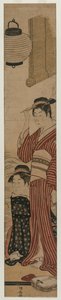 Two Geisha on a Balcony