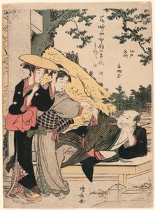 Ushi-no-gozen, from the series Famous Places of Edo by Torii Kiyonaga