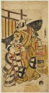 The Actor Otani Hiroji I as Asahina Saburo by Torii Kiyonobu I