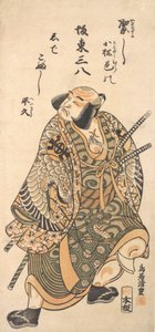 The Actor Nakamura Nakazo as a Warrior by Torii Kiyoshige