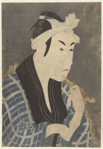 Bust Portrait of Matsumoto Koshiro IV by Toshusai Sharaku