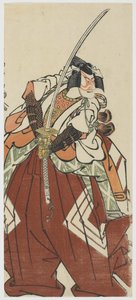 Ichikawa Komazo III as Shinozuka Goro, 1794 by Toshusai Sharaku