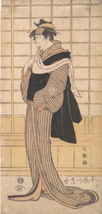 Osagawa Tsuneyo II as the Hairdresser O-Roku, 1794-95 by Toshusai Sharaku