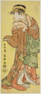 Segawa Kikunojo III in the Role of Courtesan Katsuragi