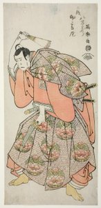 The Actor Ichikawa Yaozo III as Saeki Kurando Tsunenori by Toshusai Sharaku