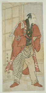 The Actor Nakajima Wadaemon as Migawari no Jizo, the Master of the House, from Inamuragasaki in Kamakura by Toshusai Sharaku