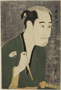The Actor Onoe Matsusuke I as Matsushita Mikinoshin by Toshusai Sharaku