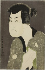 The Actor Sakata Hangoro III as Fujikawa Mizuemon by Toshusai Sharaku