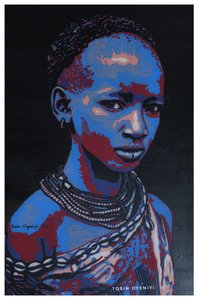 Colorful African Youth by Tosin Oyeniyi