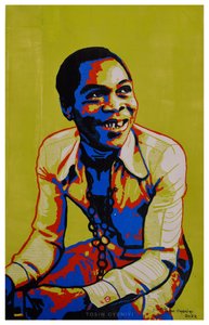 Joyful Pop Art Man by Tosin Oyeniyi