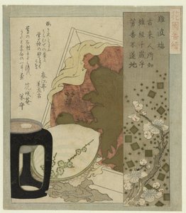 Plum Blossom from Osaka by Totoya Hokkei