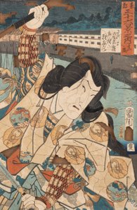 Louis Vuitton Jigsaw Puzzle after Kunichika Toyohara by Toyohara Kunichika