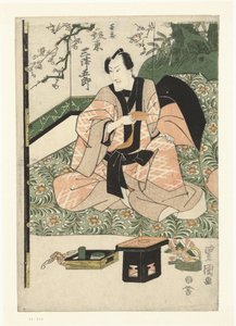 Actor Bando Mitsugoro III in the Role of Kizo by Toyokuni (II) , Utagawa