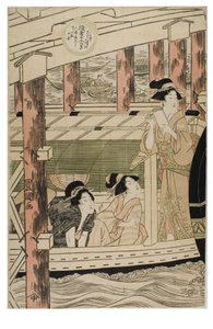 Actors in the Twelve Months by Toyokuni Utagawa